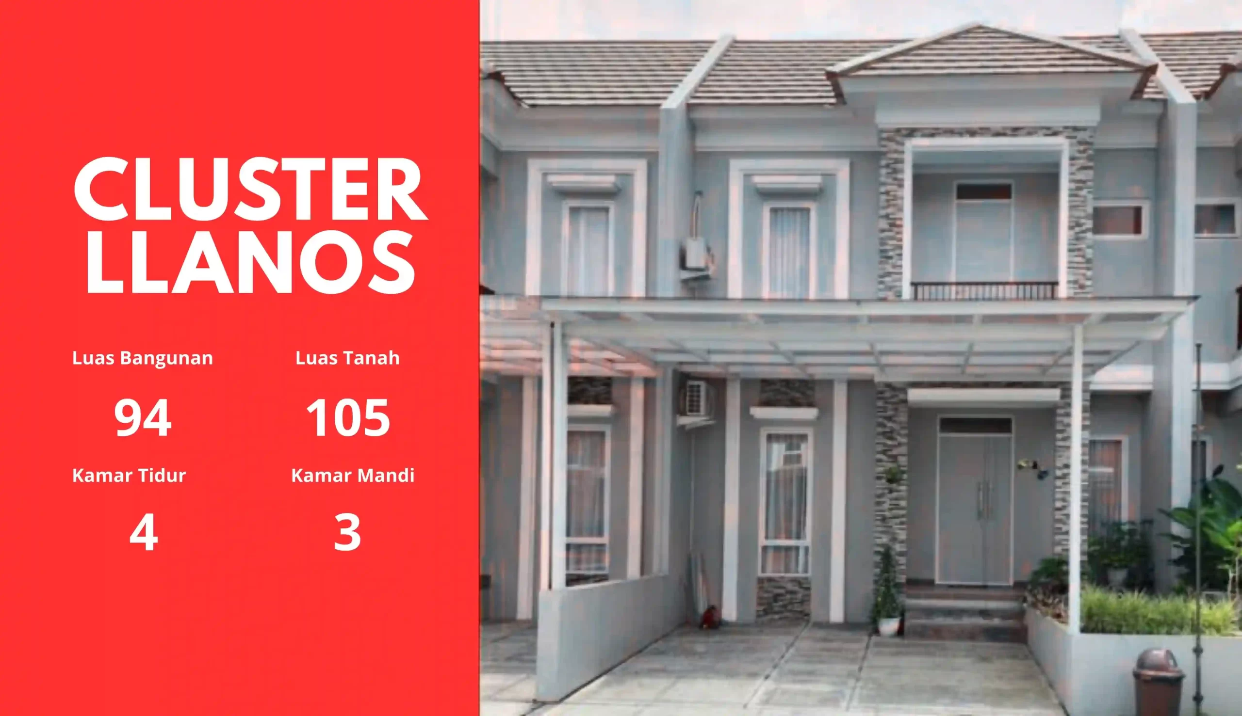 Cluster Llanos Tiper Cerbera Bukit Cimanggu City