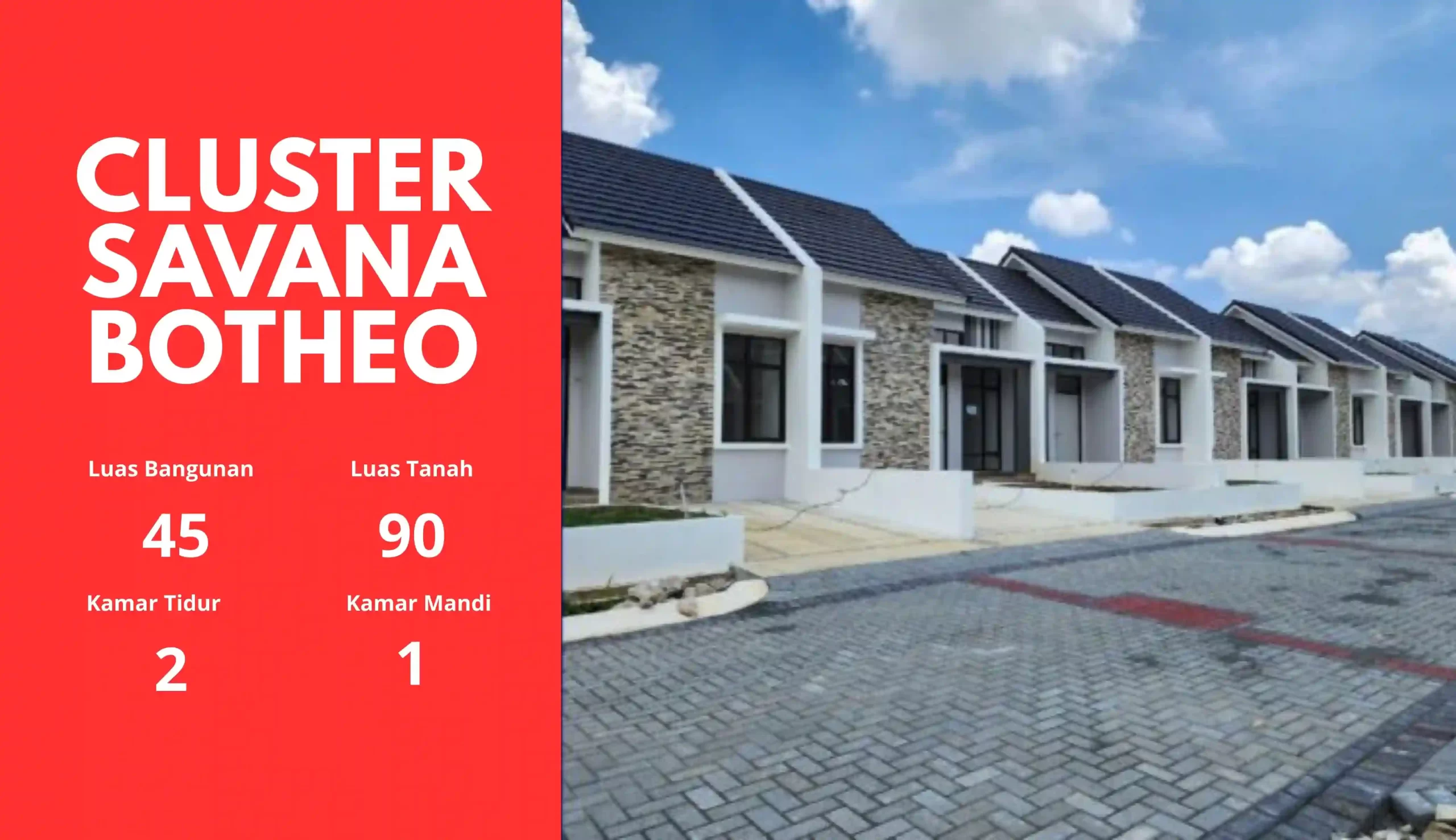 Cluster Savana Botheo Tipe Areca
